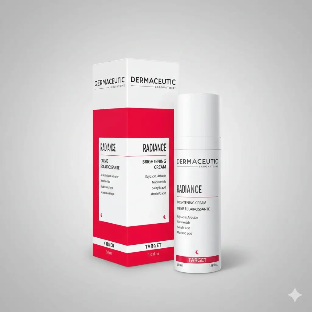 dermaceutic radiance vitamin c brightening glow mask